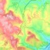 Mappa topografica São João dos Montes, altitudine, rilievo
