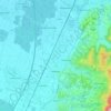 Mappa topografica Mahlberg, altitudine, rilievo