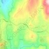 Mappa topografica Linhares, altitudine, rilievo