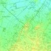 Mappa topografica Novellara, altitudine, rilievo