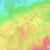 Mappa topografica Крутая Гора, altitudine, rilievo