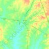 Mappa topografica Jackson, altitudine, rilievo