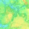 Mappa topografica Duvenwischen, altitudine, rilievo