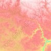 Mappa topografica Rivière Lepellé, altitudine, rilievo