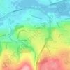 Mappa topografica Maryborough, altitudine, rilievo