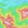 Mappa topografica Preone / Preon, altitudine, rilievo