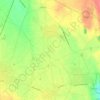 Mappa topografica Ortelle, altitudine, rilievo