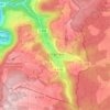 Mappa topografica Sulz am Eck, altitudine, rilievo