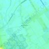 Mappa topografica Buinerveen, altitudine, rilievo