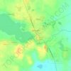 Mappa topografica городское поселение Палкино, altitudine, rilievo