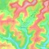Mappa topografica Mittelbrunn, altitudine, rilievo