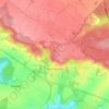 Mappa topografica Feucherolles, altitudine, rilievo
