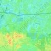 Mappa topografica 10961, altitudine, rilievo