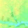 Mappa topografica Loami, altitudine, rilievo