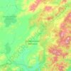 Mappa topografica сельское поселение Село Кондон, altitudine, rilievo