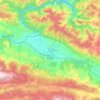 Mappa topografica Erbaa, altitudine, rilievo