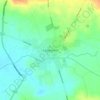 Mappa topografica Castleisland, altitudine, rilievo