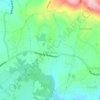 Mappa topografica Carrazedo, altitudine, rilievo