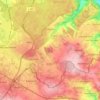 Mappa topografica Wachtberg, altitudine, rilievo