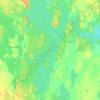 Mappa topografica Суоярви, altitudine, rilievo