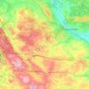 Mappa topografica 39343, altitudine, rilievo