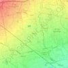 Mappa topografica Loria, altitudine, rilievo