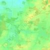 Mappa topografica Binde, altitudine, rilievo