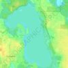 Mappa topografica Lake Marion, altitudine, rilievo