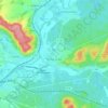 Mappa topografica Choisy-au-Bac, altitudine, rilievo