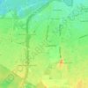 Mappa topografica 81476, altitudine, rilievo