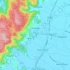 Mappa topografica Castegnero, altitudine, rilievo