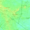 Mappa topografica Badia Polesine, altitudine, rilievo