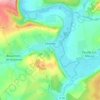 Mappa topografica Létanne, altitudine, rilievo