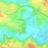 Mappa topografica Шёлковая Гора, altitudine, rilievo