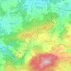 Mappa topografica 08237, altitudine, rilievo