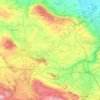 Mappa topografica 99869, altitudine, rilievo