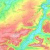 Mappa topografica 07778, altitudine, rilievo
