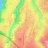 Mappa topografica Housse, altitudine, rilievo