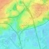 Mappa topografica Burgdamm, altitudine, rilievo