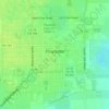 Mappa topografica Floydada, altitudine, rilievo