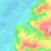 Mappa topografica Dippach, altitudine, rilievo