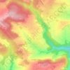 Mappa topografica Rotfelden, altitudine, rilievo