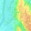Mappa topografica Boz, altitudine, rilievo