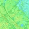 Mappa topografica Longerich, altitudine, rilievo