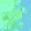 Mappa topografica Sans Souci, altitudine, rilievo