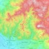 Mappa topografica Baia Mare, altitudine, rilievo