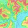Mappa topografica Lautzkirchen, altitudine, rilievo