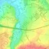 Mappa topografica Berneau, altitudine, rilievo