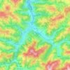 Mappa topografica Abrud, altitudine, rilievo