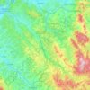 Mappa topografica Pesa, altitudine, rilievo